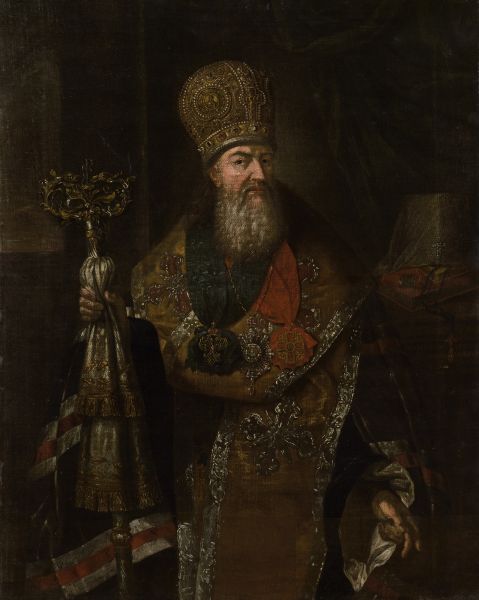 Портрет митрополита Гавриила (Петрова) (1730-1801). Вторая половина 1790-х