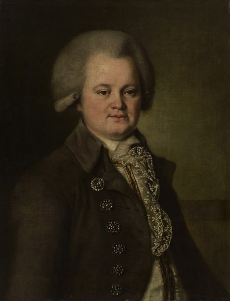 Погодин С. Портрет гравера и миниатюриста академика Гавриила Ивановича Скородумова (1755-1792). 1792