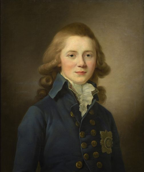 Вуаль Ж.-Л. Портрет великого князя Александра Павловича. 1792