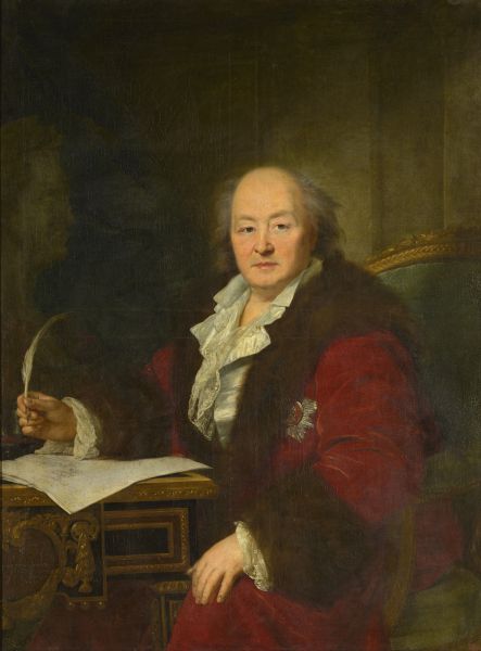 Вуаль Ж.-Л. Портрет И.П. Елагина. Не ранее 1789