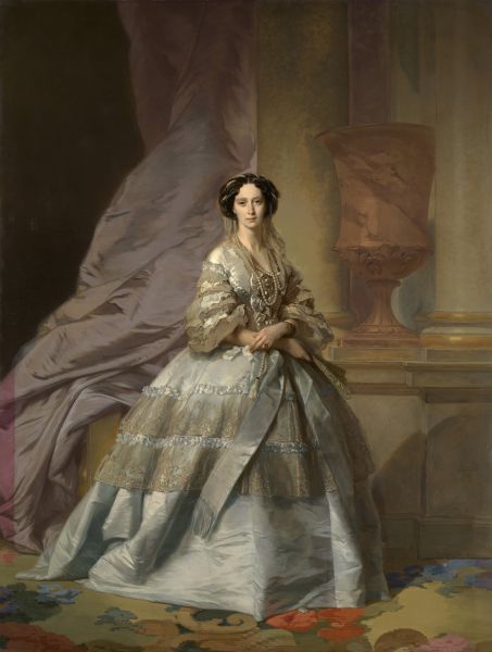 Макаров И.К. Портрет императрицы Марии Александровны, жены Александра II. 1866