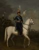 Н. х. Портрет графа М. И. Платова на коне. 1810-е