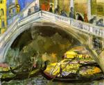 Анисфельд Б.И.   Венеция. Мост Риальто. 1914. 