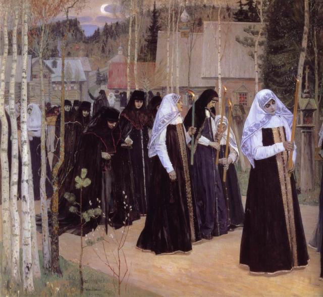 Nesterov M. The Great Taking of the Veil. 1898