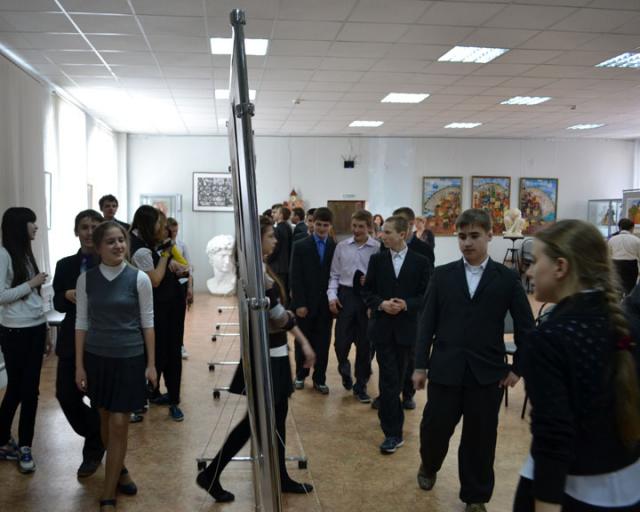 Школьники в Виртуальном филиале