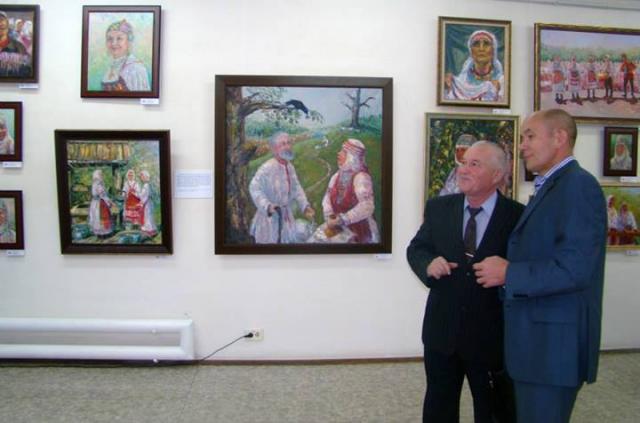 Открытие выставки "О булгарах с пристрастием" в ИОЦ "Русский музей: виртуальный филиал" в г. Чебоксары