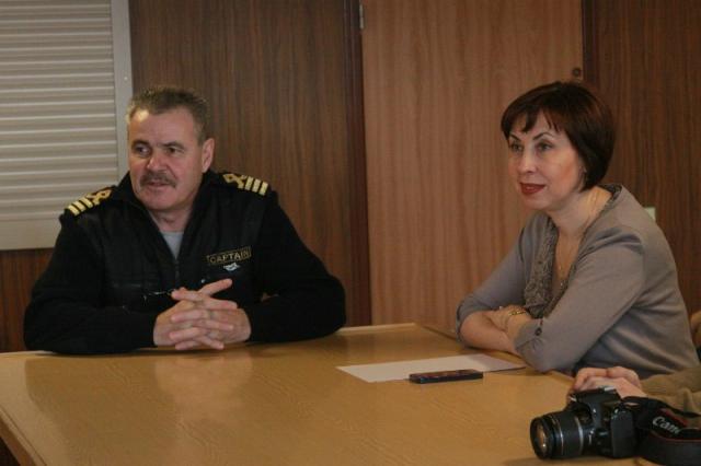 Награждение победителей конкурса "Покорителям Южного полюса"