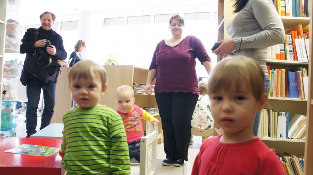"Мастер-класс живописи и музыки для младенцев" музей Южной Карелии в Лаппеенранте