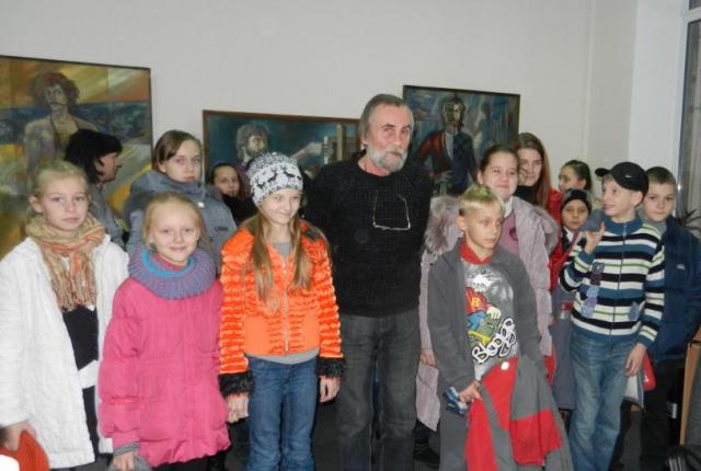 Художник и время. Выставка живописных работ Бориса Чудновского в Запорожском художественном музее