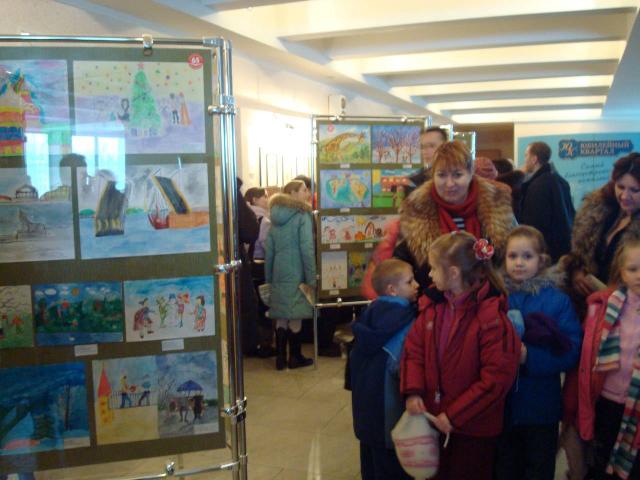 Выставка в Администрации Приморского района