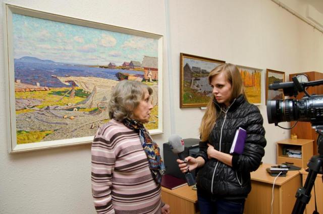 Пейзажи Николая Пашканиса. Выставка в Запорожском художественном музее