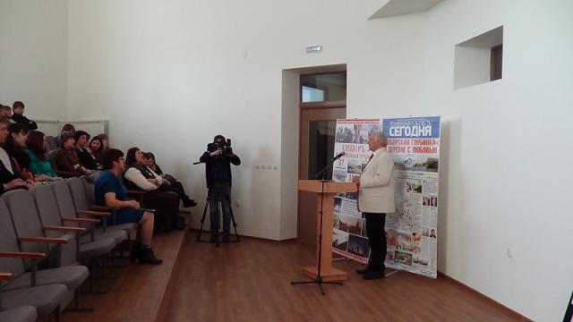 Встреча с писателями земли Тюменской