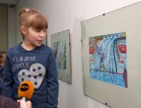 Открытие выставки "Спорт глазми детей".