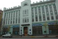 Торговый дом Сапожникова со стороны ул. Кремлевкой (бывш. Воскресенская улица)