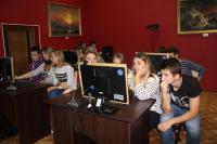 Юные покачёвцы в ИОЦ «Русский музей: виртуальный филиал»