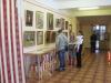 Выставка Александра Киселёва "Музы весны" в школе № 601