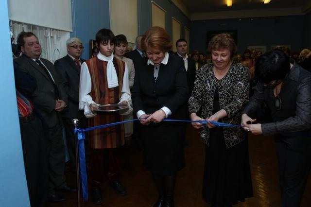 Церемония торжественного открытия информационно-образовательного центра "Русский музей: виртуальный филиал"