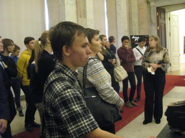 Гимназисты посетили Михайловский замок