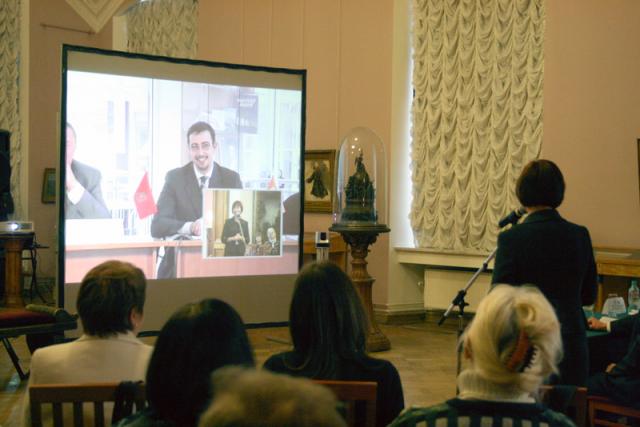 Открытие информационно-образовательного центра "Русский музей: виртуальный филиал" в Красноярске