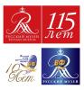 Логотип 115-летия Русского музея и 10-летия проекта "Русский музей: виртуальный филиал"