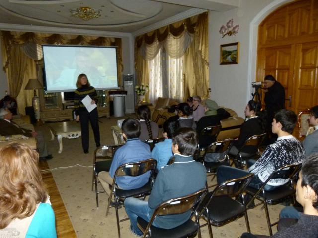 Цикл лекций об искусстве для Малой академии наук в Душанбе