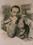 Репин И.Е. Портрет А.В.Жиркевича. 1891.  ГРМ