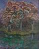 Дерева, х.м., 43х53, 1991 г.