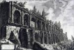 Джованни Батиста Пиранези. Руины виллы Мецената в Тиволи. 1763. 