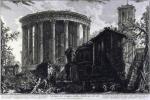 Джованни Батиста Пиранези. Вид храма Сивиллы в Тиволи. 1761. 