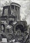 Джованни Батиста Пиранези. Вид храма Сивиллы в Тиволи. 1761.