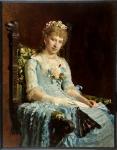 Репин И.Е. Женский портрет. 1881. ЕГМИИ