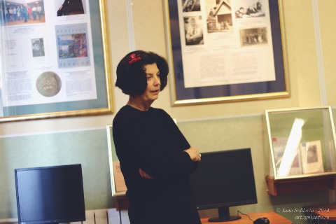 Эми Баллард в УрФУ, г.Екатеринбург
