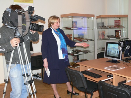 Информационно-образовательный класс центра "Русский музей: виртуальный филиал" в Салехарде