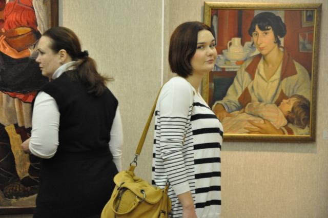 Открытие выставки "Двое" из собрания Русского музея в Мурманском художественном музее